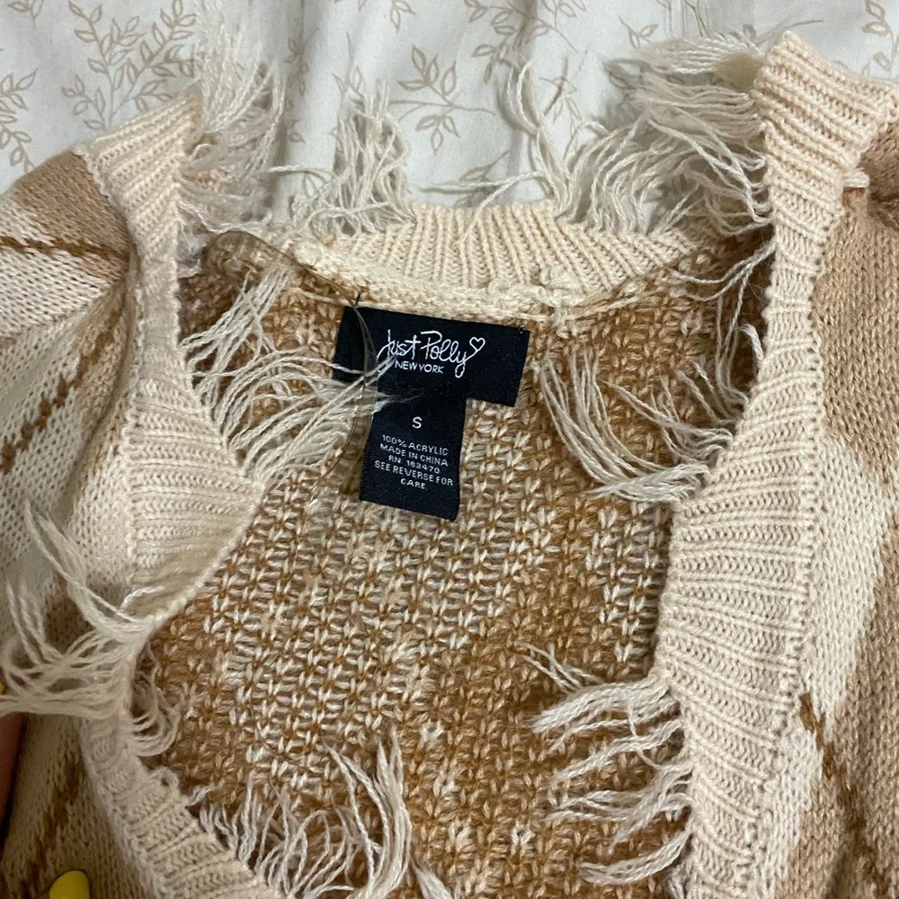 fall patterned sweater - Picture 2 of 2